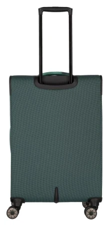 Travelite Viia 4w M Green kufr + kosmetická taštička zdarma