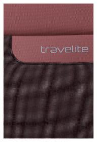 Travelite Viia 4w M Rose kufr + kosmetická taštička zdarma