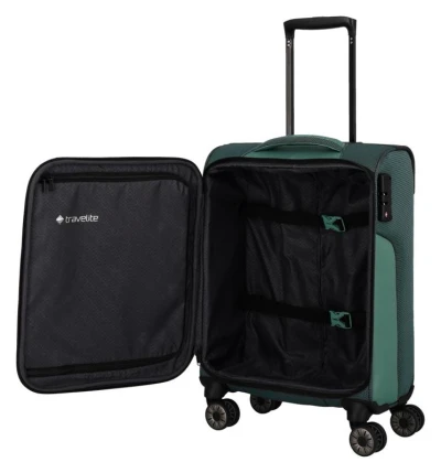 Travelite Viia 4w S Green kufr