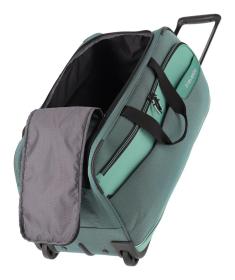 Travelite Viia Wheeled duffle Green taška