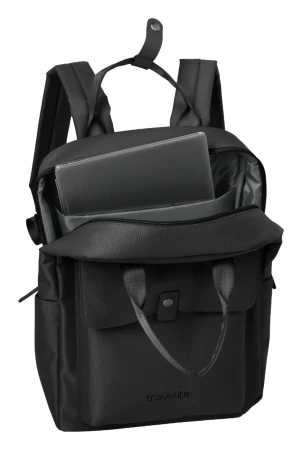 Travelite Ville Backpack černý batoh na notebook