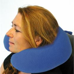 TravelSafe cestovní podhlavník Travel Pillow Fleece pink