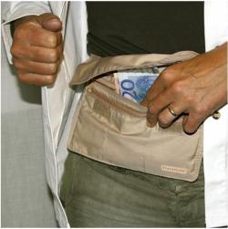 TravelSafe ledvinka Moneybelt Large beige