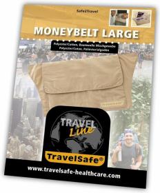 TravelSafe ledvinka Moneybelt Large beige