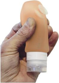 TravelSafe mačkací dávkovací lahev Squeeze Bottle oranžová