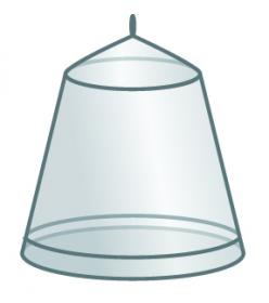 TravelSafe moskytiéra Pyramid pro 2 osoby