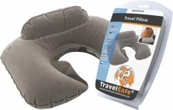 TravelSafe nafukovací podhlavník Travel Pillow grey