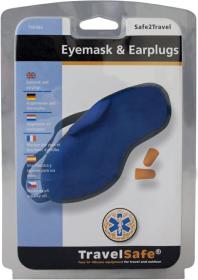 TravelSafe oční maska s ucpávkami Eye Mask Earplugs