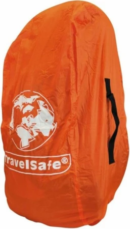 Travel Safe Combipack L oranžová pláštěnka přes batoh