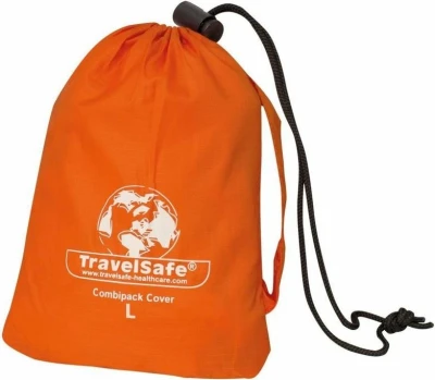 Travel Safe Combipack L oranžová pláštěnka přes batoh