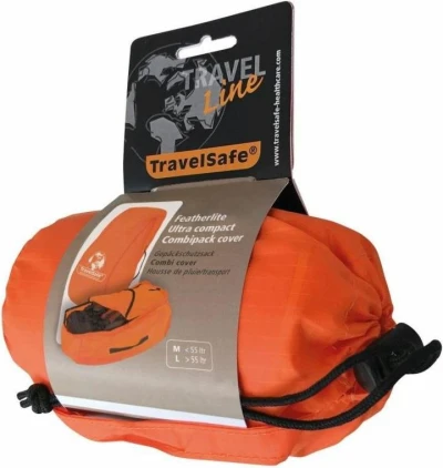 Travel Safe Combipack L oranžová pláštěnka přes batoh
