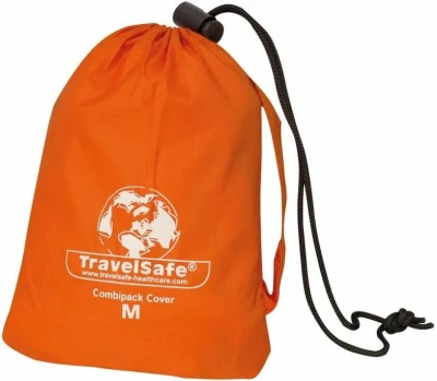 Travel Safe Combipack M oranžová pláštěnka přes batoh