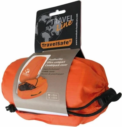 Travel Safe Combipack M oranžová pláštěnka přes batoh