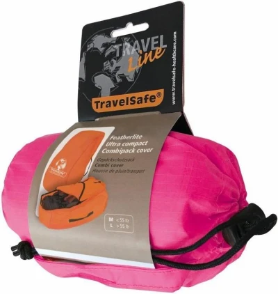 TravelSafe pláštěnka přes batoh Combipack M pink