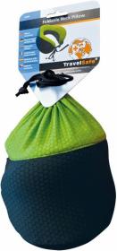TravelSafe podhlavník Travel Pillow Memory Foam black/green