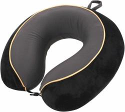 TravelSafe podhlavník Travel Pillow Memory Foam black/grey TravelSafe podhlavník Travel Pillow Memory Foam black/grey