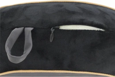 TravelSafe podhlavník Travel Pillow Memory Foam black/grey