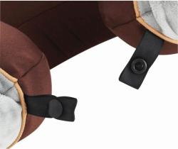 TravelSafe podhlavník Travel Pillow Memory Foam grey/brown