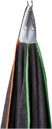 TravelSafe ručník Microfiber Terry Towel XL charcoal/orange