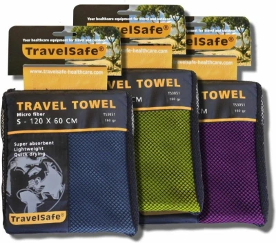 Van Bergen Sports int.b.v. TravelSafe ručník Microfiber Towel S purple