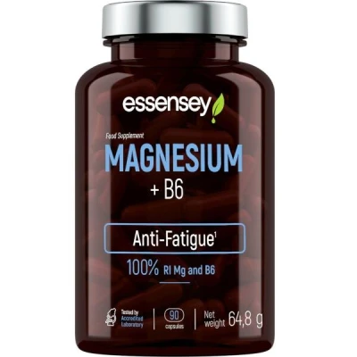 Trec Nutrition ESSENSEY Magnesium + B6 - 90 kapslí Trec Nutrition ESSENSEY Magnesium + B6 - 90 kapslí