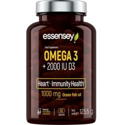 Trec Nutrition ESSENSEY Omega 3 + D3 - 90 kapslí Trec Nutrition ESSENSEY Omega 3 + D3 - 90 kapslí