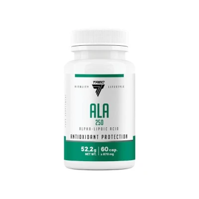 Trec Nutrition Trec ALA 250 - kyselina alfa-lipoová - 60 kapslí