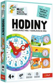 Trefl Hra Malý objevitel Hodiny vzdělávací společenská hra Trefl Hra Malý objevitel Hodiny vzdělávací společenská hra