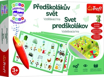 Trefl Hra Malý objevitel Předškolákův svět na baterie Světlo Zvuk Trefl Hra Malý objevitel Předškolákův svět na baterie Světlo Zvuk