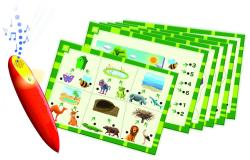 Trefl Hra Malý objevitel Zvířata s magickým perem na baterie Světlo Zvuk