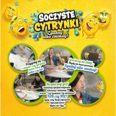 Trefl HRA Šťavnaté citrony na baterie Zvuk (společenská hra)