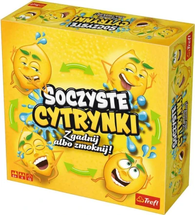 Trefl HRA Šťavnaté citrony na baterie Zvuk (společenská hra)