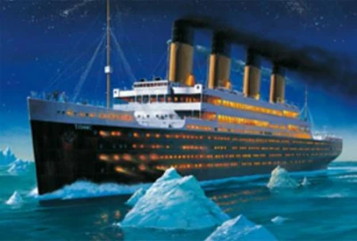 Trefl PUZZLE Titanic 68x48cm 1000 dílků skládačka v krabici