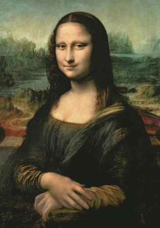 Trefl PUZZLE Art Collection Mona Lisa 48x68cm skládačka 1000 dílků