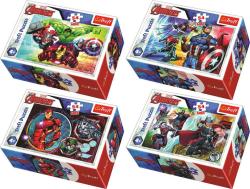 Trefl PUZZLE Avengers/Hrdinové mini 20x13cm 54 dílků 4 druhy Trefl PUZZLE Avengers/Hrdinové mini 20x13cm 54 dílků 4 druhy