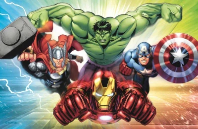 Trefl PUZZLE Avengers/Hrdinové mini 20x13cm 54 dílků 4 druhy