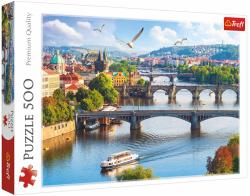 Trefl PUZZLE Foto Pražské mosty 500 dílků 48x34cm skládačka Trefl PUZZLE Foto Pražské mosty 500 dílků 48x34cm skládačka