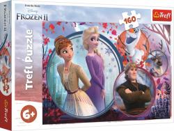 Trefl PUZZLE Frozen 2 Sesterské dobrodružství skládačka 41x27,5cm 160 dílků Trefl PUZZLE Frozen 2 Sesterské dobrodružství skládačka 41x27,5cm 160 dílků