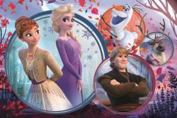 Trefl PUZZLE Frozen 2 Sesterské dobrodružství skládačka 41x27,5cm 160 dílků