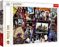 Trefl PUZZLE Harry Potter Bradavické vzpomínky 48x34cm 500 dílků skládačka Trefl PUZZLE Harry Potter Bradavické vzpomínky 48x34cm 500 dílků skládačka