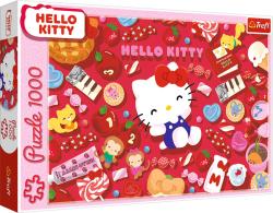 Trefl PUZZLE Hello Kitty 68x48cm skládačka 1000 dílků