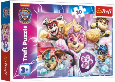 Trefl PUZZLE Hrdinové města Tlapková Patrola 27x20cm 30 dílků skládačka Trefl PUZZLE Hrdinové města Tlapková Patrola 27x20cm 30 dílků skládačka