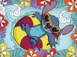 Trefl PUZZLE Lilo Stitch Na prázdninách 27x20cm skládačka 30 dílků