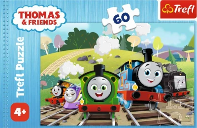 Trefl PUZZLE Mašinka Tomáš na výletě 33x22cm skládačka 60 dílků