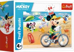Trefl PUZZLE Mickey Mouse Den s přáteli mini 20x13cm 54 dílků 4 druhy