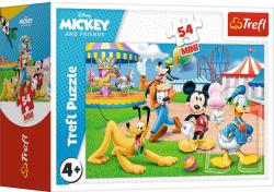 Trefl PUZZLE Mickey Mouse Den s přáteli mini 20x13cm 54 dílků 4 druhy