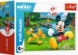Trefl PUZZLE Mickey Mouse Den s přáteli mini 20x13cm 54 dílků 4 druhy