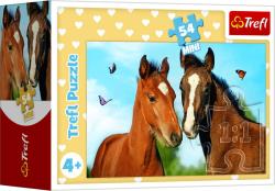 Trefl PUZZLE Mini Zvířátka mláďata 20x13cm 54 dílků skládačka 4 druhy