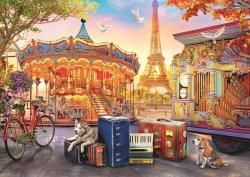 Trefl PUZZLE Prázdniny v Paříži 48x34cm 500 dílků skládačka v krabici