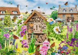 Trefl PUZZLE PREMIUM Čas na čaj Hmyzí hotel 69x48cm 1000 dílků